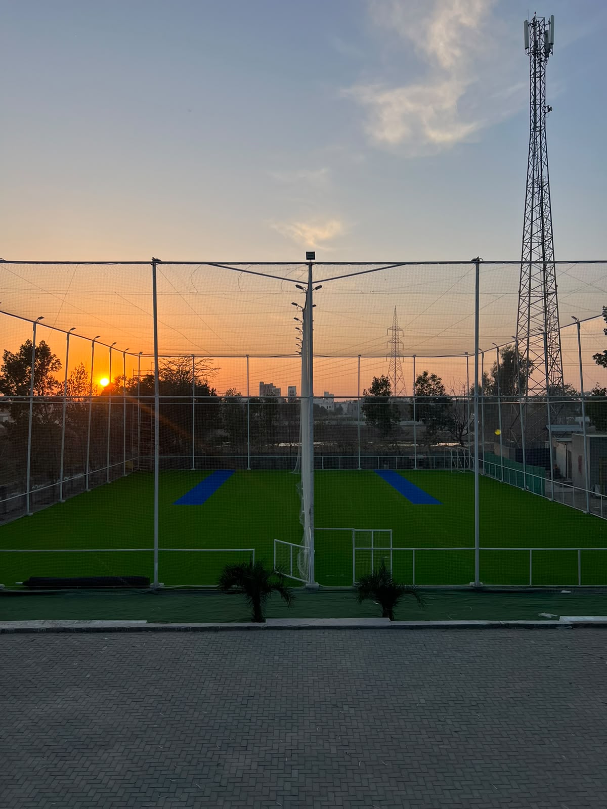 Arena floodlights